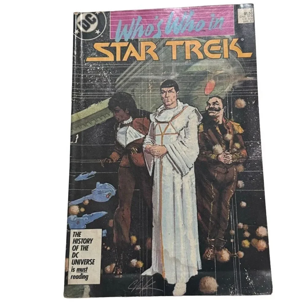 Who’s Who In Star Trek #1-2 COMPLETE SET DC COMICS 1987